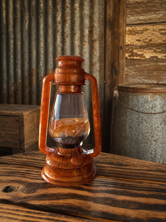 Resin Lantern - Bronze