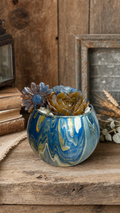 Resin Art Vase