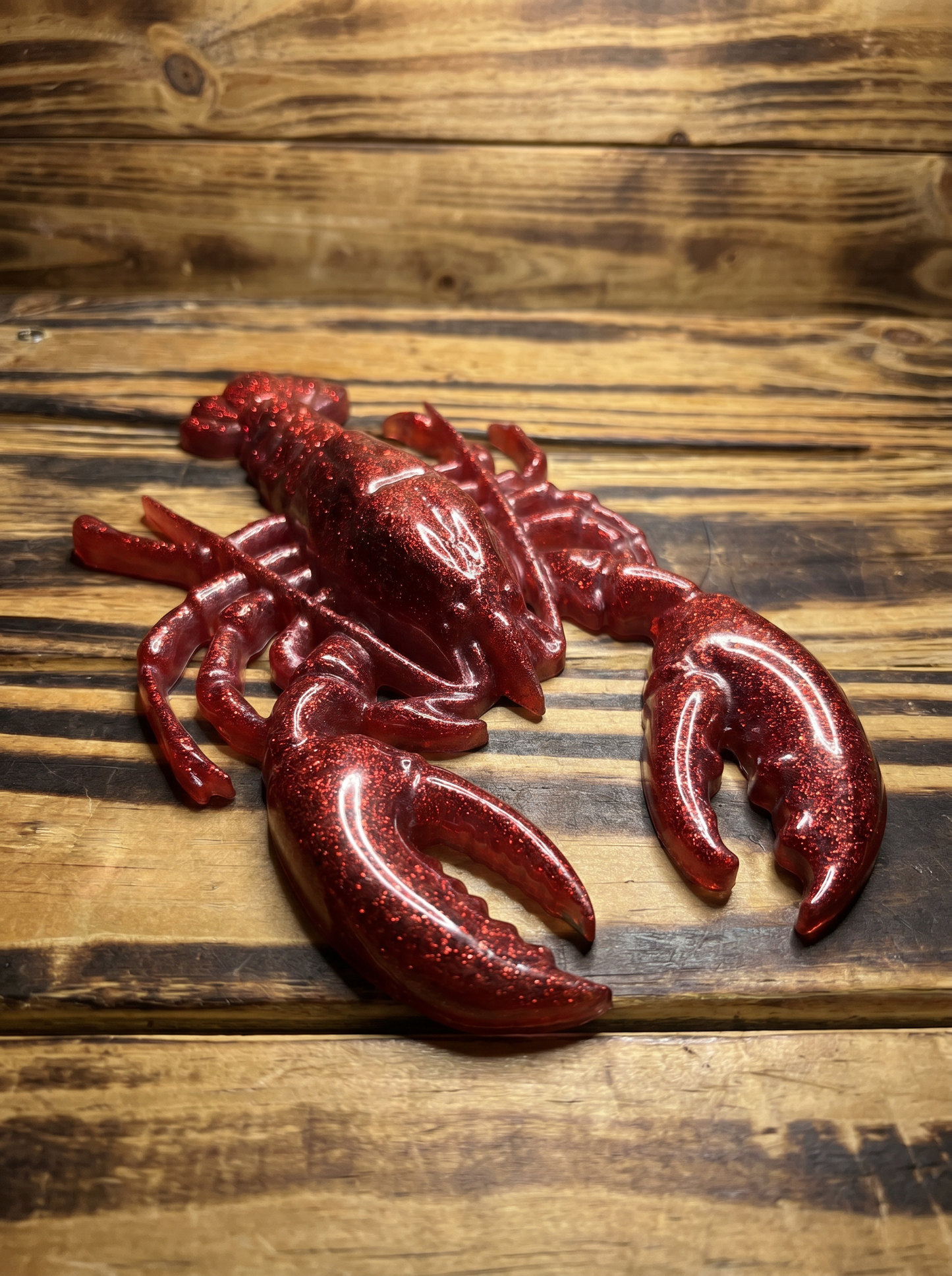 Resin Crawfish Deco - Red